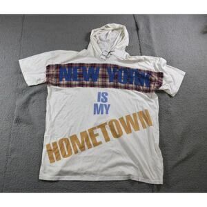 New Faith Connexion T Shirt Hoodie Xs New York Is My Hometown Oversized Tee